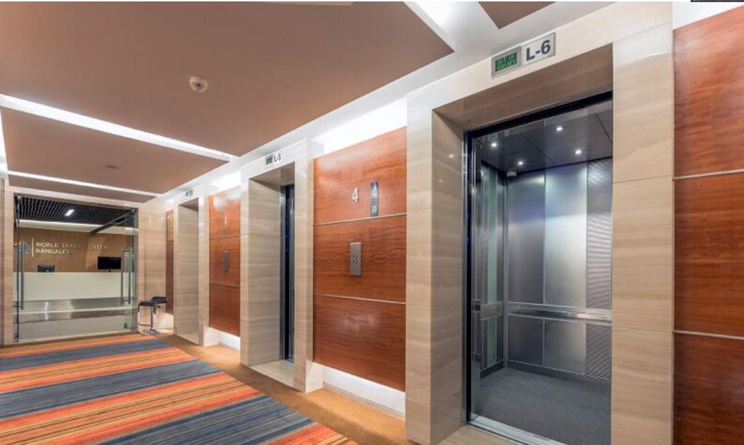 Elevator lobby application — catalogue image