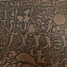 S3 Surfaces Metallic Bonded EGYPTIAN pattern, catalogue pattern 008